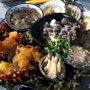 [충무로] 싱싱오징어바다 - 야장에서 먹는 도다리와 모듬해물한상 (소주 주세요오)