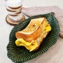 식빵 계란토스트 만들기 아침식사 메뉴 초간단 베이컨 치즈 토스트 레시피