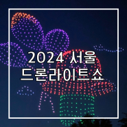 2024 서울 한강 드론라이트쇼 잠실한강공원 명당 정국숲3호 직관 후기