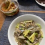 야매 요리, 애호박버섯바지락칼국수