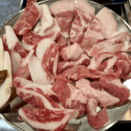 강서구청 고기집) 최상급 한우와 프리미엄 한돈이 있는 부산막고기