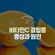 비타민C 결핍증 및 비타민C 섭취방법