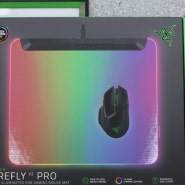 게이밍 경험을 위한 선택, Razer Firefly V2 Pro 마우스 RGB 패드