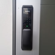 밀당도어락 코맥스 CDL-600P 세종시 가온마을7단지 아파트에 설치/세종다정동열쇠집