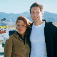 1993년, 미드 '엑스파일' 시즌 1의 마지막 화를 촬영하는 주연배우들