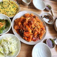 천천동 먹자골목 아구찜 맛집 해물궁