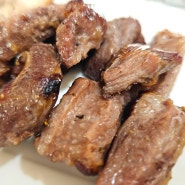 숙성고기 솔트에이징 비알비에프엔비 돼지고기 캠핑고기로 추천