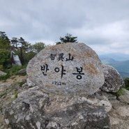 지리산 반야봉 삼도봉 노고단