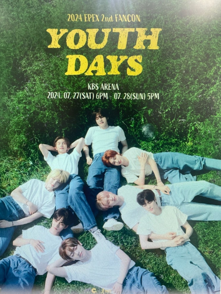 EPEX 2ND FANCON YOUTH DAYS ラキドロ ヘアゴム コンプ 이펙스 팬콘서트 EPEX 2nd FANCON <YOUTH DAYS> 공연 정보와 예매 일정