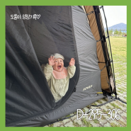 [육아일기] DAY295-306 | 서울방문, 11개월아기 첫캠핑, 가족사진찍기