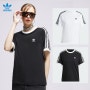 (W)아디다스 아디컬러 클래식 3S 티셔츠 ADIDAS ADICOLOR CLASSICS 3-STRIPES T-SHIRT IK4049 IK4050