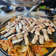 [추천] 정선 하이원 맛집으로 밑반찬과 고기가 맛있는 도도한돼지 (메뉴판포함)