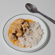태국커리, 로보 마사만커리 태국소스로 닭가슴살카레 만들기