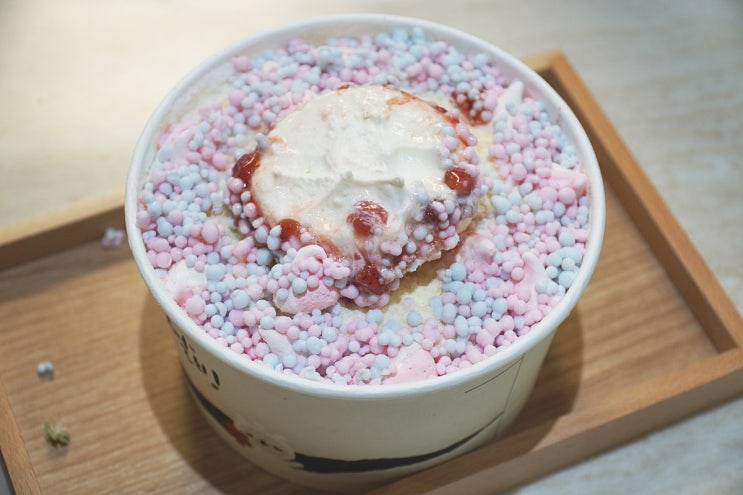 설빙 메뉴 스윗캔디구슬빙수 샤방샤방 구슬아이스크림 머랭쿠키 까지 : 네이버 블로그