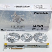 PowerColor 라데온 RX 7800 XT Hellhound Spectral White D6 16GB 대원씨티에스 Part 2.