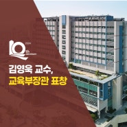 국제성모병원 김영욱 교수, 교육부장관 표창…논문 69편
