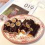 햄말이 간단한 꼬마김밥 만들기 김밥에 오이 속 재료 레시피
