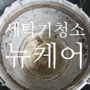 이천 세탁기 분해청소 전문업체 뉴케어 통돌이세탁기 청소 이야기.