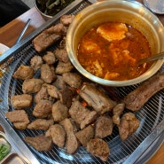 여수 돼지갈비 맛집 국내산 갈비가 맛있는 '연탄돼지갈비'