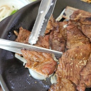 순천 갈비 해룡면 장수촌돼지숯불갈비 맛나게 구워나오는 고기집