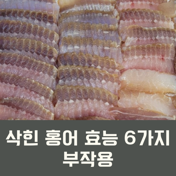 삭힌 홍어 효능 6가지 (부작용도 꼭 알아두세요) : 네이버 블로그