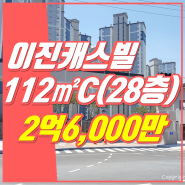 진영이진캐스빌｜전세 2억6천만｜201동·28층｜히트부동산｜진영아파트