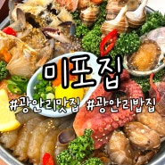 부산 광안리 맛집 해물장 원조 솥밥 광안대교 뷰 밥집 '미포집'