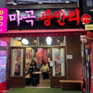 [서울/마곡] 야장 술집 추천 발산 숙성회 맛집 마곡광안리 후기