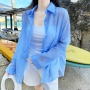 스트라이프셔츠 오버핏 바스락 엷은 시스루 여름남방 여성쇼핑몰 인생옷장