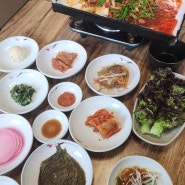 용인한식 맛집 그대덕애- 오리고기가 맛있어요.