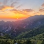 설악산 서북능선 (귀때기청봉에서 일출 후 서북능선거쳐 대청봉 백담사로)2024.05.23.