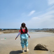 [고성] 아기랑 물놀이 모래놀이 낚시하기 최적의 해변 아야진해수욕장