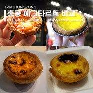 홍콩 마카오 에그타르트 맛집 비교 타이청베이커리 베이크하우스 마카오레스랑 PASTEIS