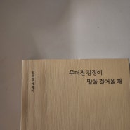 [도서리뷰]무뎌진 감정이 말을 걸어올때/김소영