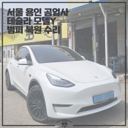 서울 용인 테슬라 전문수리 모델Y 범퍼 복원