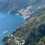 유럽오토캠핑여행 이탈리아 아말피 해안을 가장 멋지게 조망하는 길..신의길 트레일(Path of God)