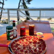 [안산/대부도] 바다 보고, 피자먹고, 농구하고! 내가 좋아하는 것들만 모여있는 피자플리즈!🍕