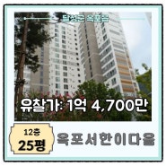 옥포서한이다음 대구달성군아파트경매 급매 보다 싸게 사는방법 부동산투자