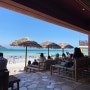 제주 협재 해수욕장 바다가 한눈에 보이는 오션뷰 카페 호텔샌드 내돈내산