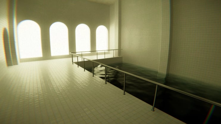 단순히 수영장 걷는 무료공포게임 Pools demo : 네이버 블로그