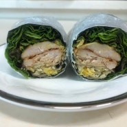 다이어트 요리, 닭가슴살 야채 듬뿍 김밥말이 만드는 법