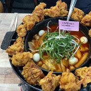 [청주] 바삭한 치킨+매콤한 떡볶이를 한번에, 가경동 치킨 맛집 '방방파닭 본점' / 신메뉴 떡치킹 콤보 후기