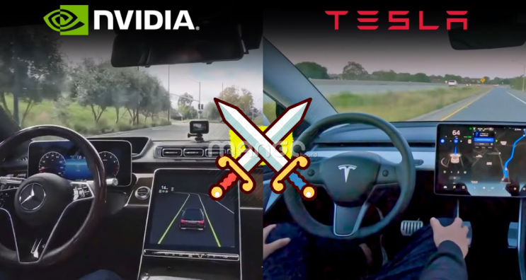 Nvidia 젠슨황이 말하길 자율주행(FSD) 기술은 Tesla가 