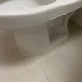 화장실변기실리콘 곰팡이 제거현장