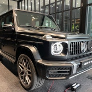 벤츠 G63 AMG G바겐 에디션 무광 블랙