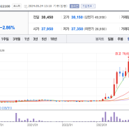 2023년 주가 상승률 TOP 10 종목