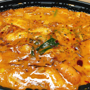 부산 연산동 맛집 두찜 마라로제찜닭 배달의민족 분모자 소시지 추가 왕새우튀김 돈까스