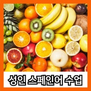 [성인 수업] 스페인어 입문·초급_Fruits