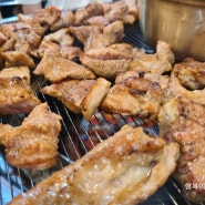 여수 돼지갈비 맛집 연탄돼지갈비 극강의 가성비 고기집