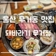 울산 ㅣ 국내산 암돼지와 조개구이를 세트로 먹을 수 있는 무거동 맛집 돼바라기